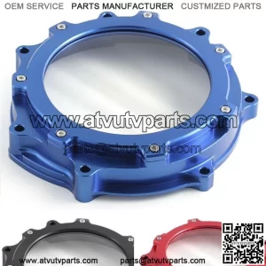Billet Blue Clutch Cover For Yamaha YFZ450 450R YFZ450R 2006-2023 Aluminum 6061