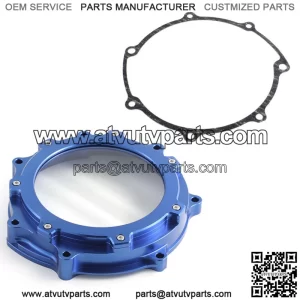 Aluminum Billet Blue Clutch Cover Gasket For Yamaha YFZ 450R YFZ450RSE 2006-2023