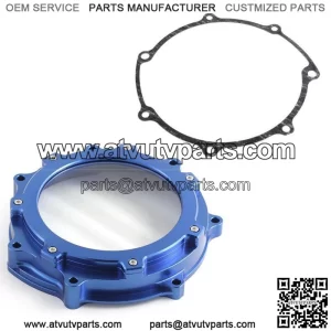 Aluminum Billet Blue Clear Clutch Cover Gasket for Yamaha YFZ450R YFZ450RSE 06-