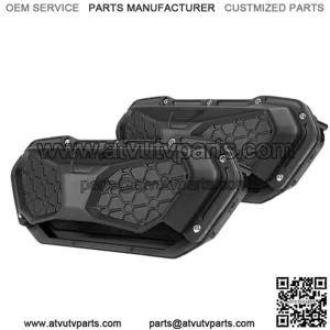 KEMIMOTO 2PCS Windshield Versa Vent Kit Self lInstall for Pioneer RZR /Ranger