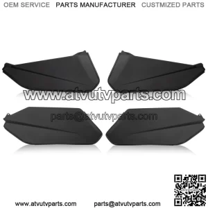 Front & Rear Lower Door Panels Inserts Kit For 2017-2023 Can Am Maverick X3 Max