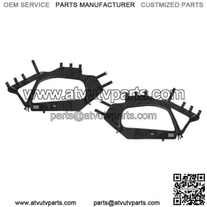 Kemimoto UTV Soft Upper Door Enclosure Set for Can Am Maverick X3 2017-2023