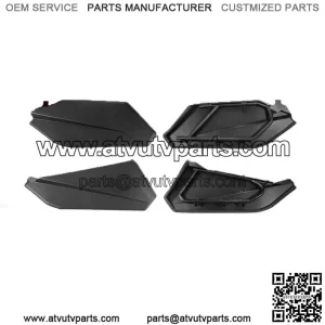 Plastic Front + Rear Lower Door Panels Inserts For Can Am Maverick X3 Max 17-23