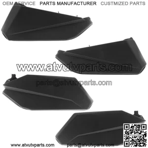 Lower Door Panels Inserts    for Can Am Maverick X3 MAX  (Front & Rear) (Black)