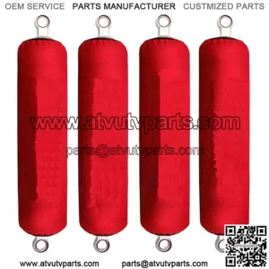 RED Shock Covers POLARIS Ranger 400 500 800 EFI XP EV RZR 570 800 900 ACE
