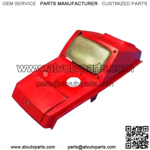 1991 POLARIS TRAIL BOSS 350L 4X4 HEADLIGHT HEAD LIGHT LAMP CENTER HOOD COVER  (For: Polaris)