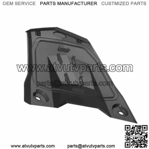 Polaris Center Hood, White Lightning, Genuine OEM Part 5454554-599(For: Polaris)