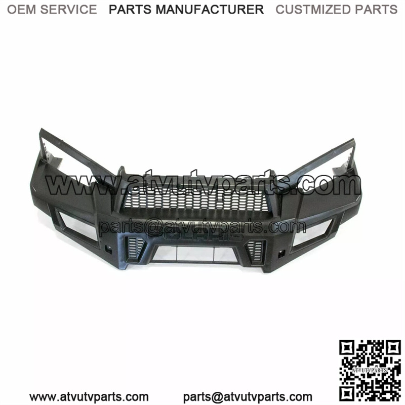 Polaris Front Fascia, Black, Genuine OEM Part 5439018-070, Qty 1