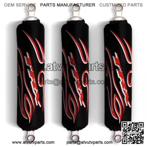 Black Shock covers Honda ATV TRX 450 R ER TRX450 R (Set of 3)