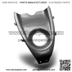 NEW SUZUKI LTZ400 Z400 KFX400 BLACK CARBON FIBER PLASTIC GAS TANK COVER