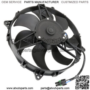 for Polaris Sportsman 700 Twin 4X4 683cc EFI 2004-06 Radiator Cooling Fan Motor