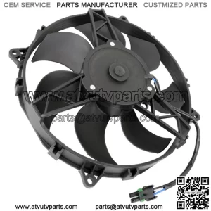 for Polaris Sportsman 800 Touring EFI 760Cc 2008-2009 Radiator Cooling Fan Motor (For: Polaris Sportsman 800)