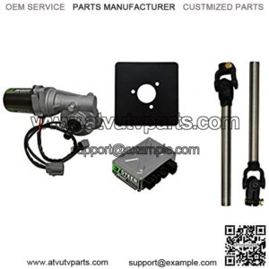 EZ-Steer Power Steering Kit - Universal/Adaptable (220W) - Adaptable for Mini Sprints, Buggys, Side by Sides, ATV's, Rock Crawlers, Mowers & More!