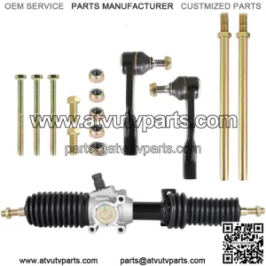 For 15-18 Polaris RZR S 900 Steering Gear Rack and Pinionw / Tie Rod End 1823994