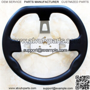 270mm 3 hole-A steering wheel (black)