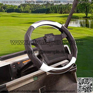 Golf Cart Steering Wheel Cover for Club Car & Yamaha, 14 Inch