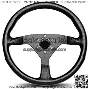 MCL35BK1B Montecarlo 350 mm Leather Steering Wheel