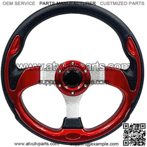 Universal 12.5?? Golf Cart Steering Wheel For Golf Cart Club DS & Precedent Yamaha EZGO RXV & TXT Steering Wheel