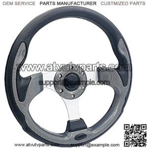 Universal 12.5?? Golf Cart Steering Wheel For Golf Cart Club DS and Precedent Yamaha EZGO Steering Wheel