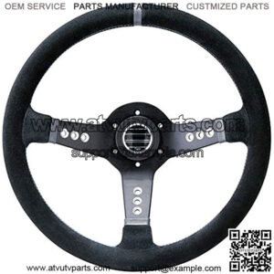 015L800SC Steering Wheel (Strwhl L777 Suede Black)