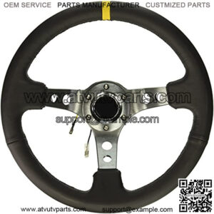 RST-006GM-Y forced Steering Wheel (350mm Sport Steering Wheel (3" Deep))