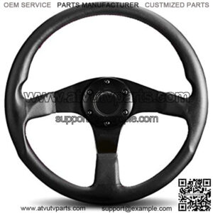 TUN35BK0B Tuner Black 350 mm Leather Steering Wheel