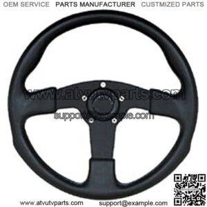 Steering Wheel - 3 Spoke Black