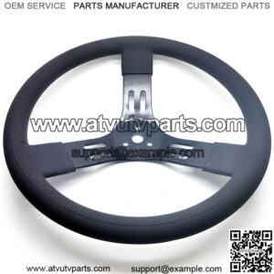 370mm 3-hole steering wheel