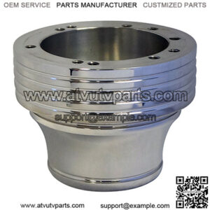 Golf Cart Steering Wheel Adapter EZGO Polished Billet