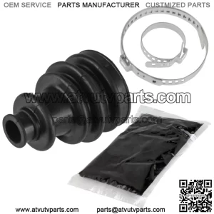 Rear Axle Outer CV Boot Kit for Polaris Sportsman 570 6X6 2018 2019 2020 (For: Polaris Sportsman 570)