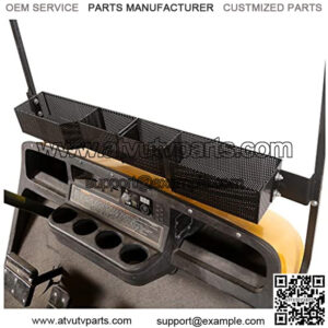 Golf Cart Front Basket Dash Storage/Tray Organizer for EZGO TXT & RXV