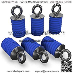 fit Polaris Ranger & General Lock & Ride - ATV Tie Down Anchors Set of 6 - OEM Quality Fit ATV Lock and Ride Accessories - Patented Design - Will NOT FIT RZR