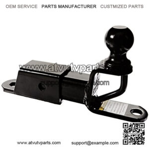 ATV TEK, TRH1 Trio HD Receiver Hitch with Ball Mount, Heavy-Duty Tow Hitch