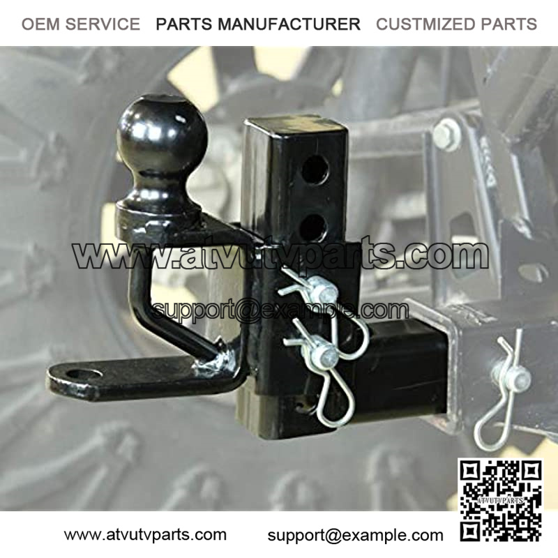 ATV TEK TMPADJ-1 Adjustable Trailer Hitch - Image 2