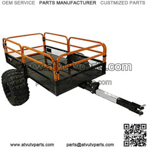 ATV/UTV Heavy Duty Utility Cart Cargo Trailer 1500lb Capacity 15 cu. ft.