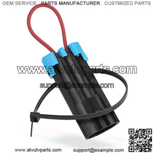 Ranger Seat Belt Bypass Harness Override, compatible with Polaris Ranger RZR models 570-1000 XP, as well as Can-Am Defender, Maverick, and Commander (1 piece included)