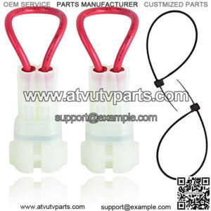 Seat Belt Bypass Compatible with Honda Pioneer 1000 Harness Override Switch Connector Jumper Plug Clip for Honda Pioneer 700 2017 and Newer