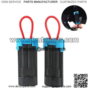 Seat Belt Bypass Harness Override For Polaris RZR Ranger 570-1000 XP, Harness Override Clip Bypass Connector Plug Accessories