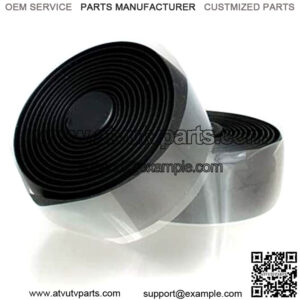 Self-Adhesive Silicone Foam Bicycle Tapes: Pack of 2 Padded Anti-Slip Handlebar Grips ?C Shock-Absorbing Bike Handle Bar Wraps for able and Secure Hold SIT25/Regular