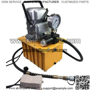 Electric Hydraulic Pump Power Pack Unit 2 Stage Single Acting Electric Driven Hydraulic Pump Pedal Solenoid Valve Control equipments 2-70 Mpa