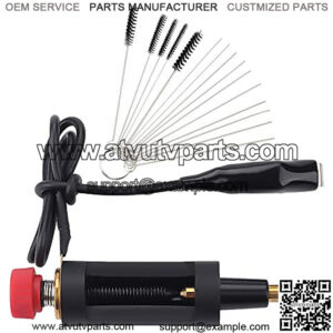 Powtol Spark Plug Tester, Coil-on Plug Ignition Spark Circuit Tester, Autos Diagnostic for 2-Cycle Small Engine Trimmer Chainsaw Lawn Mower Snow Blower Leaf Blower