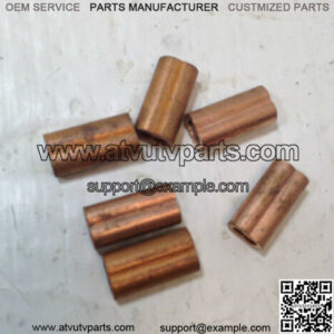 VINTAGE SNOWMOBILE MOTORCYCLE COPPER DOUBLE STOP SLEEVE FOR .047'' O.D CABLE