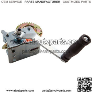 26ft 600lbs Hand Winch Steel Cable Crank Gear Winch ATV Boats Trailer Heavy Duty