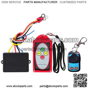 12V-24V Winch Wireless Remote Control Switch Set  ATV-HR Hand Remote for Jeep Truck ATV Waterproof