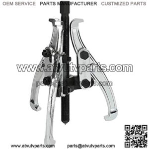 6-Inch 3-Jaw Gear Puller, Removal Tool for Gears, Pulleys, Bearings and Flywheels, Fully Assembled, CRV