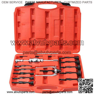 16pc Blind Hole Pilot Bearing Puller Internal & Extractor Remove w/Slide Hammer