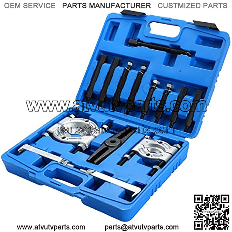 ATP 14PCS Bearing Separator Puller Set 2" and 3" Splitters Remove Bearings Kit - Image 2