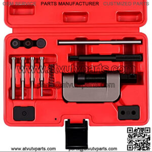 Fit ATV Bike Motorcycle Cam Drive Chain Cutter Breaker Riveting Rivet Tool Kit Chain Pins Rivet Pin Spring