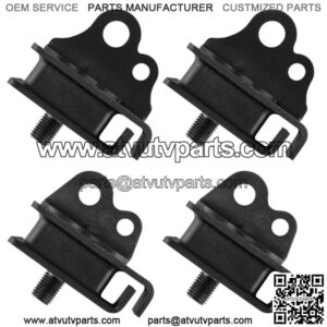 Front and Rear Engine Mount Rubber Dampers For Yamaha Grizzly YFM660 2002-2008