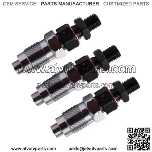 3x Fuel Injector for 2000-2008 Kawasaki DM950 DM850 MULE 490331058 49033-1058